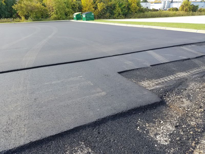 Fresh Asphalt Surface